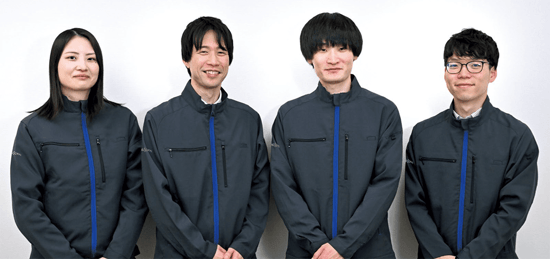 未知に挑む社員たち