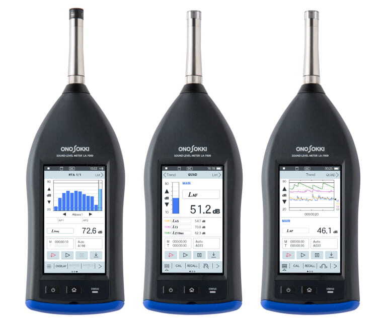 高機能騒音計LA-7000シリーズ