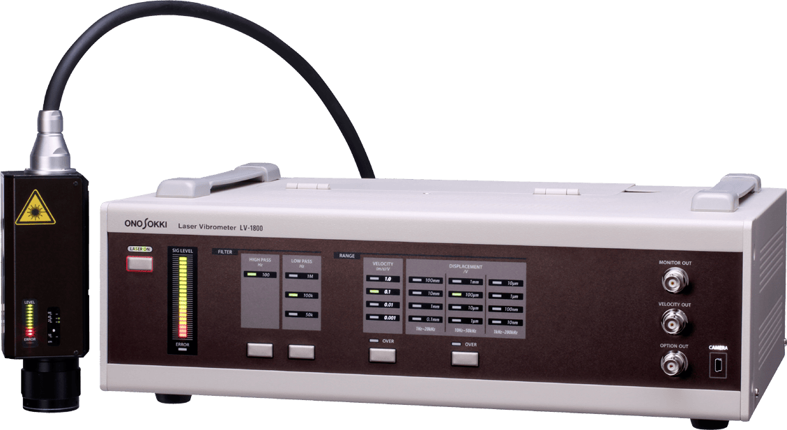 レーザードップラー振動計LV-1800