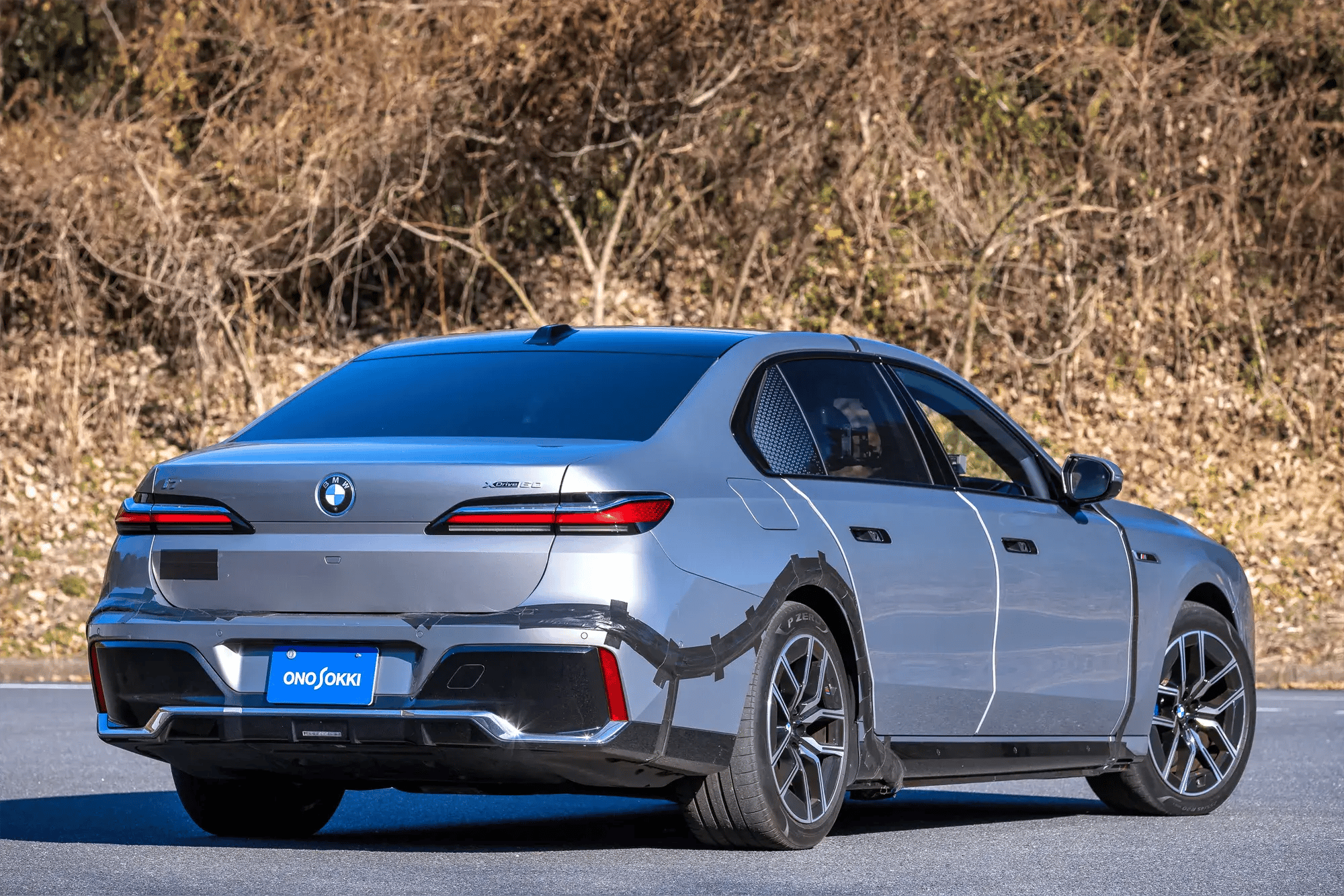 テスト車両：BMW i7 No.3