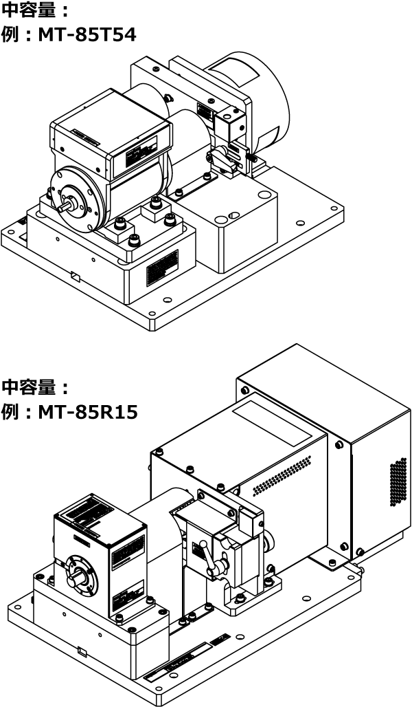 MT-85 M/T/R パウダーブレーキ型