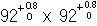 92+0.8-0×92+0.8-0