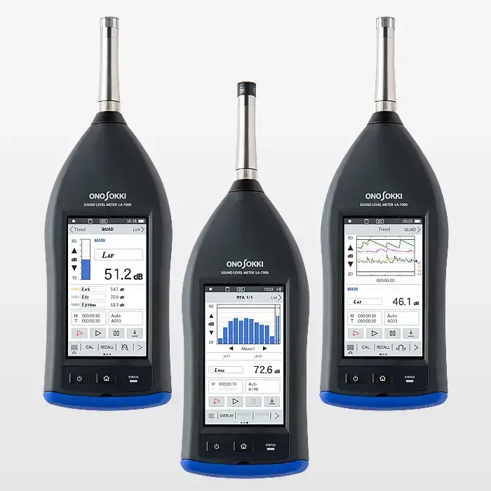 高功能声级计 (噪声计) LA-7000 系列